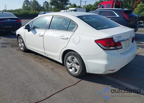 2014 Honda Civic Lx z USA, uszkodzony, nr VIN 2HGFB2F56EH553906